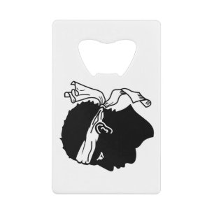 Stainless Steel Bottle Opener Corsica flag