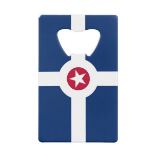 Stainless Steel Bottle Opener flag of Indianapolis