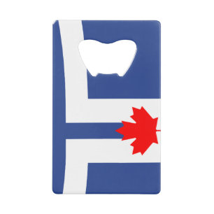 Stainless Steel Bottle Opener flag of Toronto