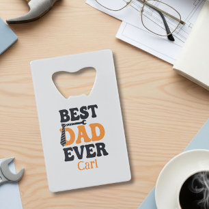 Stainless Steel Bottle Opener - Personalized Dad