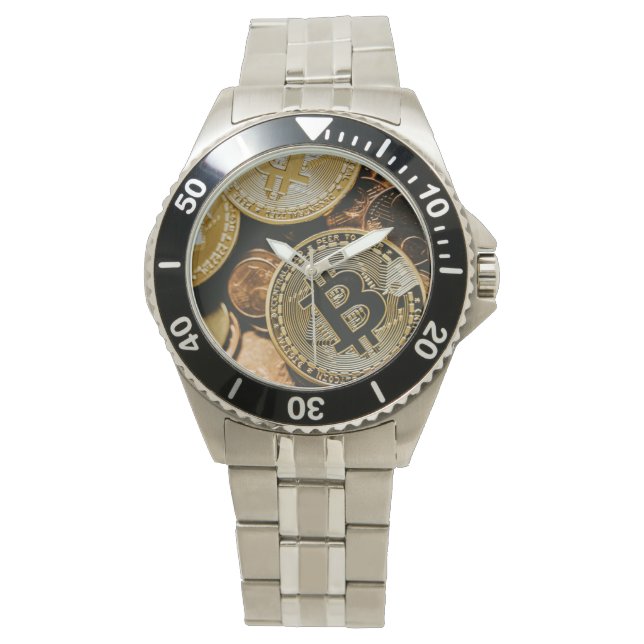 Stainless Steel Bracelet Watch (Front)