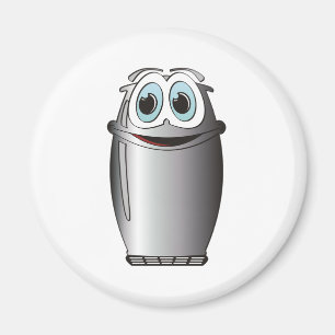 Stainless Steel Cartoon Refrigerator Magnet