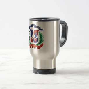 Stainless Steel Dominican Republic Travel Mug