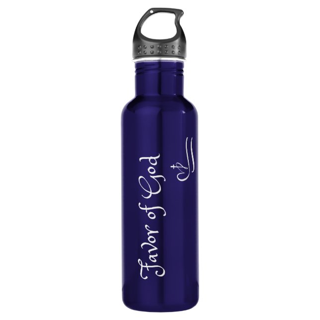 Stainless Steel Favour of God Water Bottle (Front)
