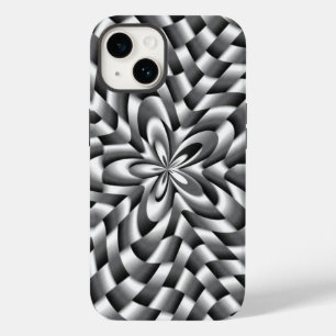 Stainless Steel Flower Weave Case-Mate iPhone 14 Case