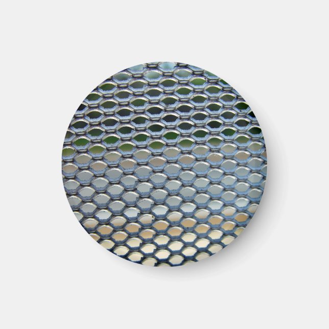 Stainless steel  grille magnet (Front)
