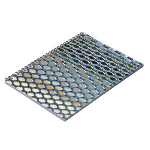 Stainless steel grille notebook