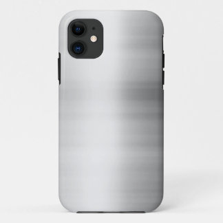 Stainless Steel Metal Look iPhone 11 Case