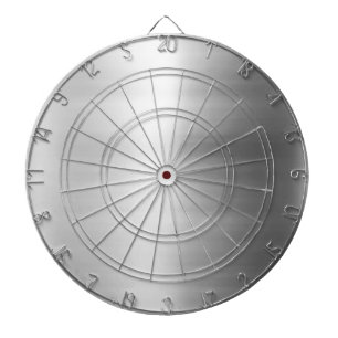 Stainless Steel Metal Look Dartboard