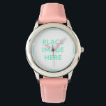 Stainless Steel Pink Watch<br><div class="desc">Stainless Steel Pink Watch</div>