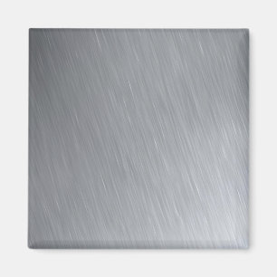 Stainless steel texture with lighting highlights magnet