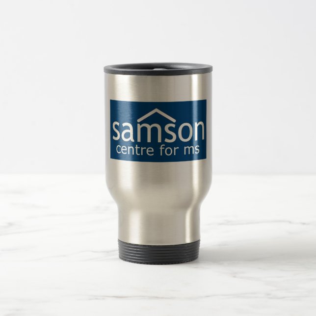 Stainless Steel Travel Mug (Center)