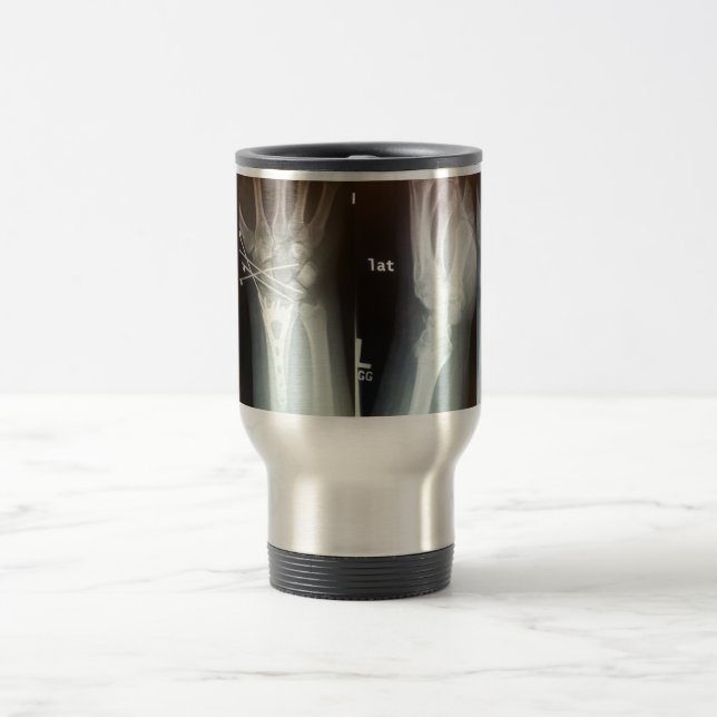 Stainless Steel Travel Mug X-Ray (Center)