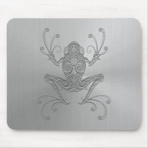 Stainless Steel Tree Frog Mouse Mat