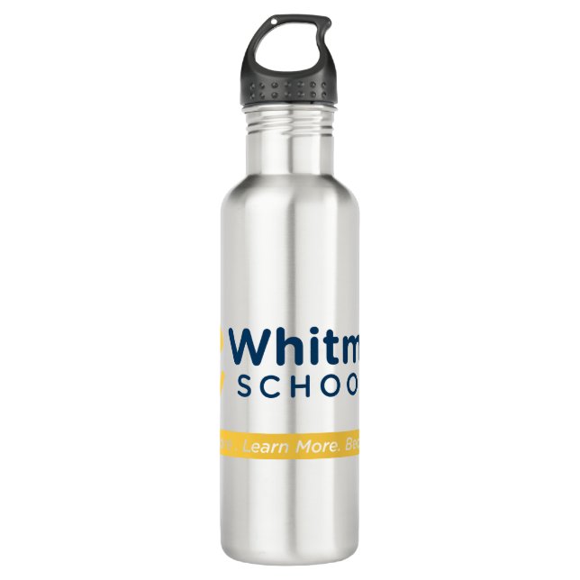 Stainless Steel Water Bottle (Front)