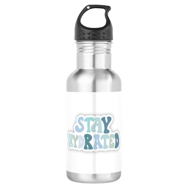 stainless steel water bottle (Front)