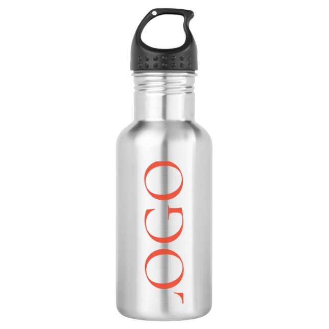 Stainless steel water bottle Custom Logo (Front)