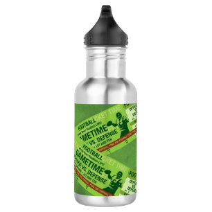 Stainless Steel Water Bottle Football Game Tickets