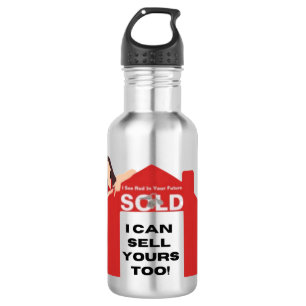Stainless Steel Water Bottle Real Estate Quote
