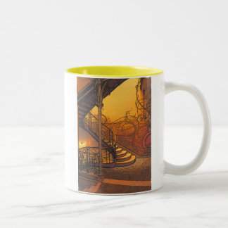 Stair Two-Tone Coffee Mug