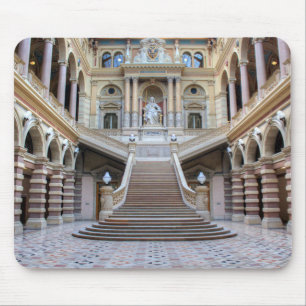 Staircase In Justizpalast, Vienna Austria Mouse Mat