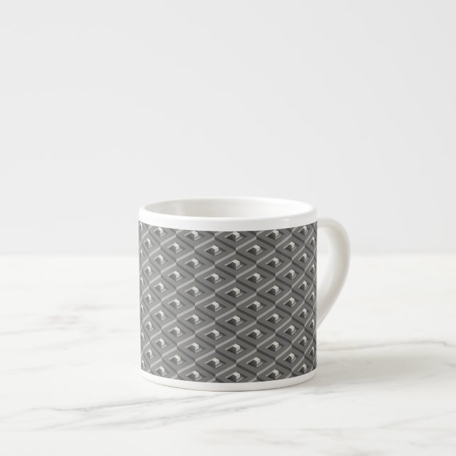 Staircase in Stairs pattern Espresso Cup (Front Right)