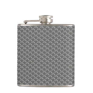 Staircase in Stairs pattern Hip Flask