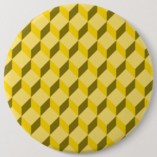 staircase pattern 6 cm round badge (Front)