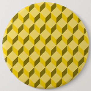 staircase pattern 6 cm round badge