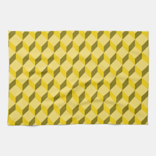 staircase pattern tea towel