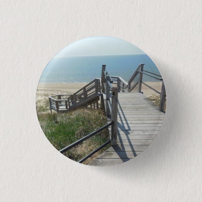 Staircase to Paradise 3 Cm Round Badge (Front)
