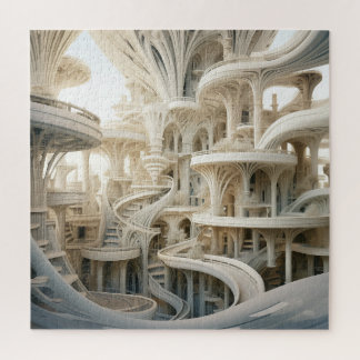 Staircase Vortex Jigsaw Puzzle