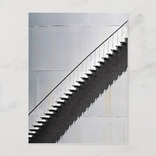 Stairs And Shadow Postcard