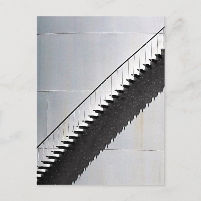 Stairs And Shadow Postcard (Front)
