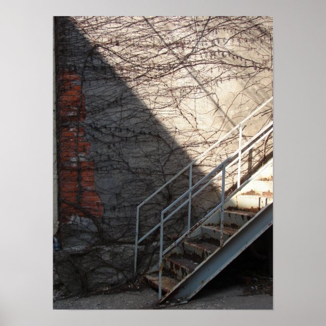 Stairs, Brick, Light Poster (Front)