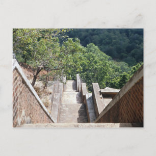 Stairs in Sigiriya/Sri Lanka Postcard