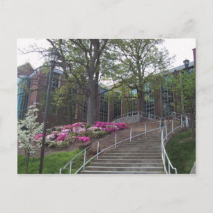 Stairs Leading Towards The Bio-Medical Building At Postcard