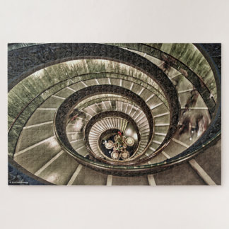 Stairs & Staircase Vatican Museum, Rome - Italy Jigsaw Puzzle