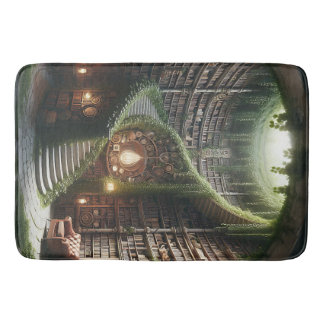 Stairs To A Book Lover's Dream Bath Mat