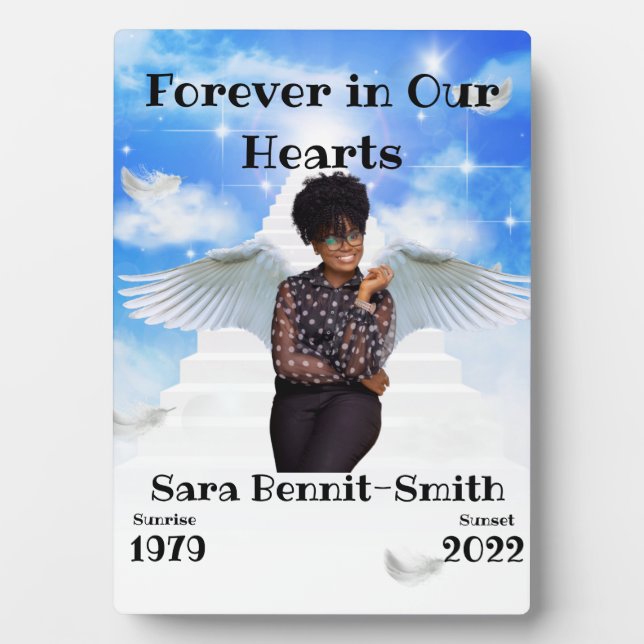 Stairs to Heaven Memorial  Plaque (Front)