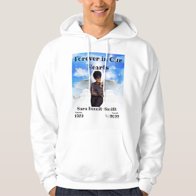 Stairs to Heaven Memorial  T-Shirt Hoodie (Front)