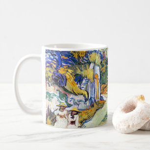 Stairway at Auvers by Vincent Van Gogh   Coffee Mug