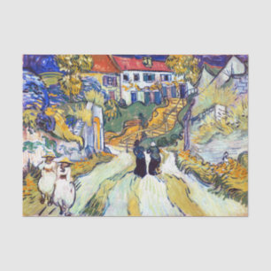 Stairway at Auvers by Vincent Van Gogh   Tissue Paper