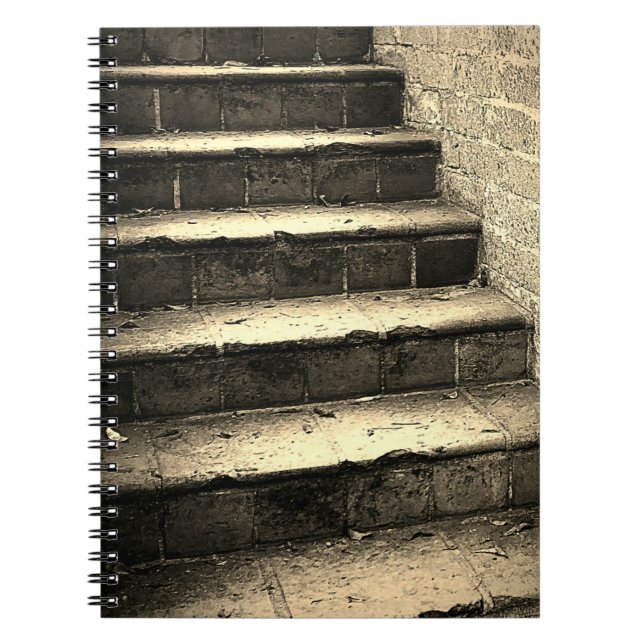 Stairway in Sepia Notebook  (Front)
