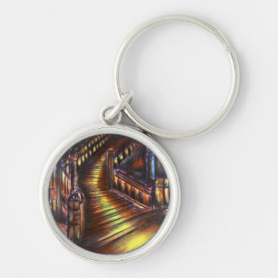 Stairway of Light Key Ring