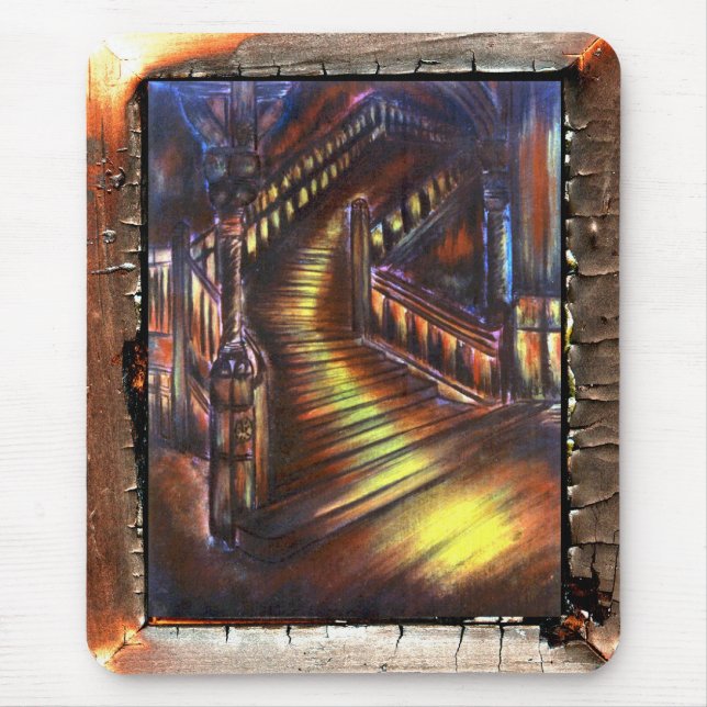 Stairway of Light Mouse Mat (Front)