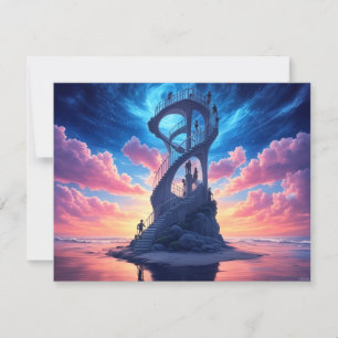 Stairway to Heaven Greeting Card
