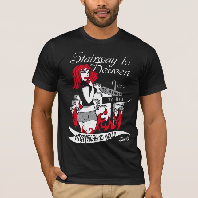 staIrway to hell T-Shirt (Front)
