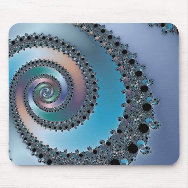 Stairwell - Fractal Mouse Mat (Front)