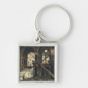 Stairwell in a Renaissance House, c.1741-42 Key Ring